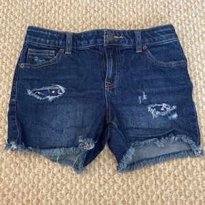 Kids size L (10/12) Cat & Jack denim shorts.